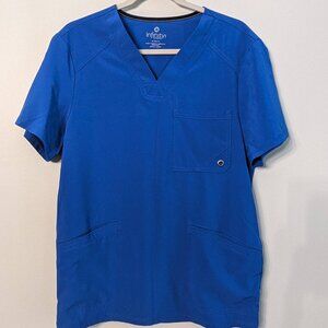 Cherokee Infinity Mens Scrub Top Small